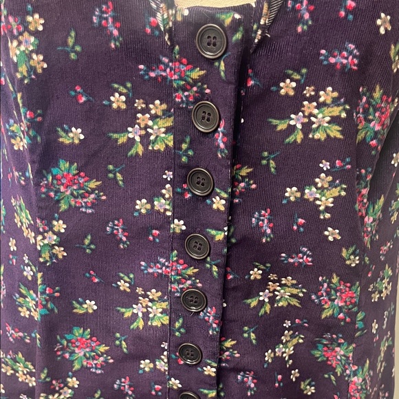 ****NWT*****Free People Purple Floral Romper - Picture 7 of 8